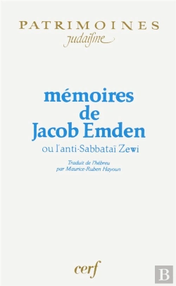 Bertrand.pt - Memoires De Jacob Emden Ou L'Anti-Sabbatai Zewi
