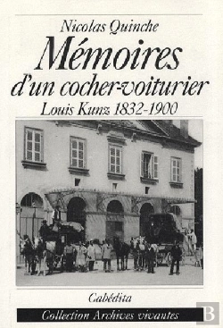 Bertrand.pt - Memoires D'Un Cocher-Voiturier