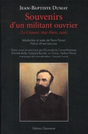 Mémoires D'Un Militant Ouvrier Du Creusot