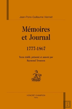 Bertrand.pt - Mémoires Et Journal (1777-1867)