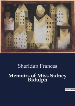 Bertrand.pt - Memoirs Of Miss Sidney Bidulph