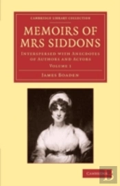 Memoirs Of Mrs Siddons