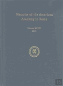 Bertrand.pt - Memoirs Of The American Academy In Rome, Vol. 48 (2003)