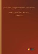 Memoirs Of The Late War