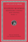 Memorable Doings And Sayings, Volume I