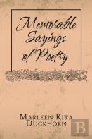 Memorable Sayings Of Poetry