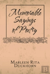 Memorable Sayings Of Poetry