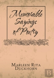 Memorable Sayings Of Poetry