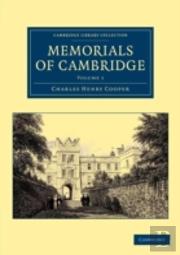 Memorials Of Cambridge