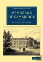 Memorials Of Cambridge