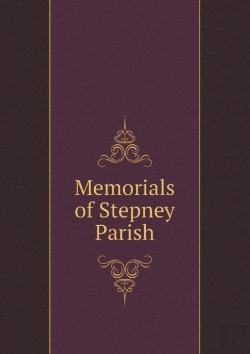 Bertrand.pt - Memorials Of Stepney Parish