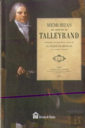Memorias Del Principe De Talleyrand