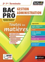 Mémos Réflexes T.12 ; Toutes Les Matières : Bac Pro Gestion Administration (Édition 2021)
