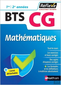 Bertrand.pt - Mémos Réflexes Tome 67 : Bts Cg ; Mathématiques ; 1re ; 2e Années (Édition 2019)