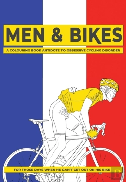 Bertrand.pt - Men & Bikes. A Colouring Book Antidote To Obsessive Cycling Disorder