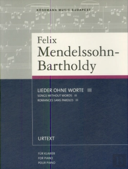 Bertrand.pt - Mendelssohn-Bartholdy: Lieder ohne Worte III for Piano