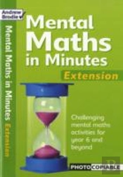 Mental Maths In Minutes Extension