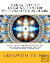 Mental Status Examination For Personality Disorders