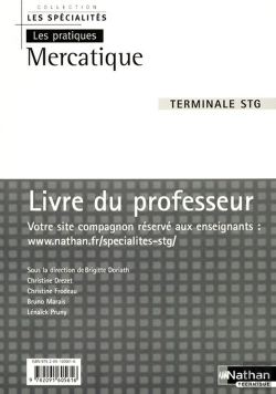Bertrand.pt - Mercatique Terminale Stg (Les Specialites/Les Pratiquesprofesseur 2008