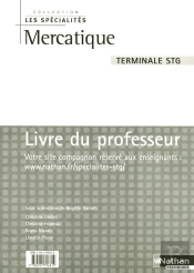 Mercatique ; Terminale Stg ; Livre Du Professeur
