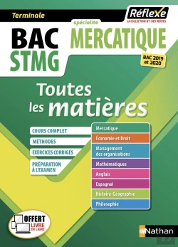 Bertrand.pt - Mercatique Terminale Stmg - Toutes Les Matieres - N 4 Reflexe - 2017