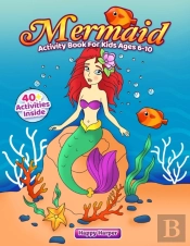 Mermaid Activity Book For Kids Ages 6-10