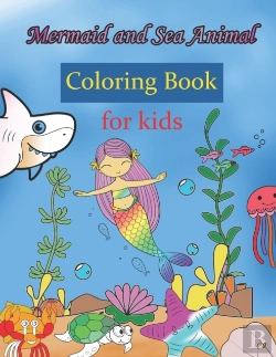 Bertrand.pt - Mermaid And Sea Animal Coloring Book For Kids