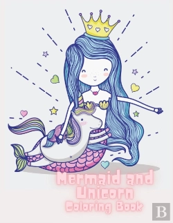 Bertrand.pt - Mermaid And Unicorn Coloring Book