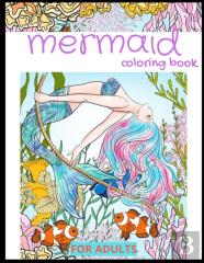 Mermaid Coloring Book For Adults