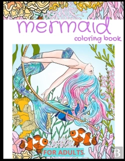 Bertrand.pt - Mermaid Coloring Book For Adults