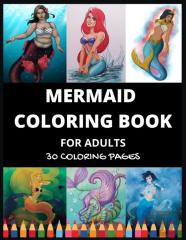 Mermaid Coloring Book For Adults