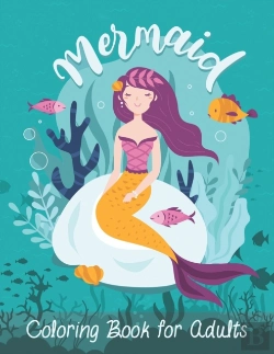 Bertrand.pt - Mermaid Coloring Book For Adults