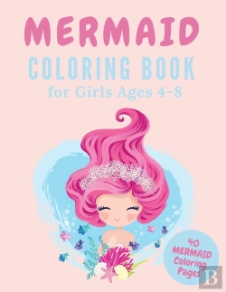 Bertrand.pt - Mermaid Coloring Book For Girls Ages 4-8