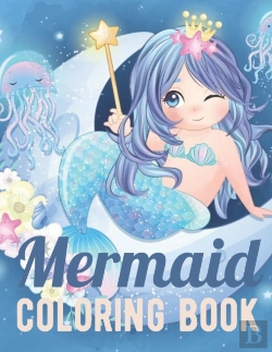 Bertrand.pt - Mermaid Coloring Book For Girls Ages 4-8