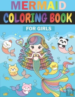 Bertrand.pt - Mermaid Coloring Book For Girls