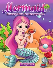 Mermaid Coloring Book For Girls
