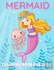 Mermaid Coloring Book For Girls