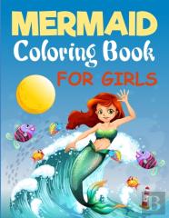 Mermaid Coloring Book For Girls