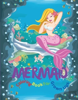 Bertrand.pt - Mermaid Coloring Book For Grown Ups