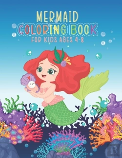 Bertrand.pt - Mermaid Coloring Book For Kids 4-8