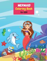 Mermaid Coloring Book For Kids