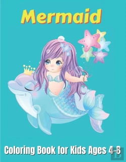 Bertrand.pt - Mermaid Coloring Book For Kids Ages 4-8