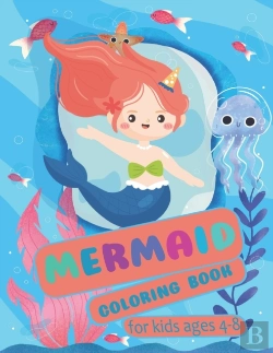 Bertrand.pt - Mermaid Coloring Book For Kids Ages 4-8