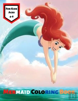 Bertrand.pt - Mermaid Coloring Book For Kids Ages 4-8