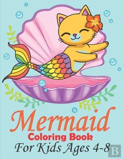 Bertrand.pt - Mermaid Coloring Book For Kids Ages 4-8