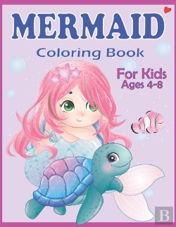 Bertrand.pt - Mermaid Coloring Book For Kids Ages 4-8