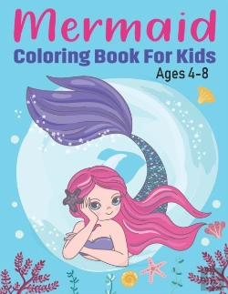 Bertrand.pt - Mermaid Coloring Book For Kids Ages 4-8