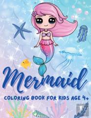 Mermaid Coloring Book For Kids Ages 4-8