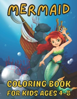 Bertrand.pt - Mermaid Coloring Book For Kids Ages 4-8