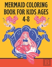 Mermaid Coloring Book For Kids Ages 4-8